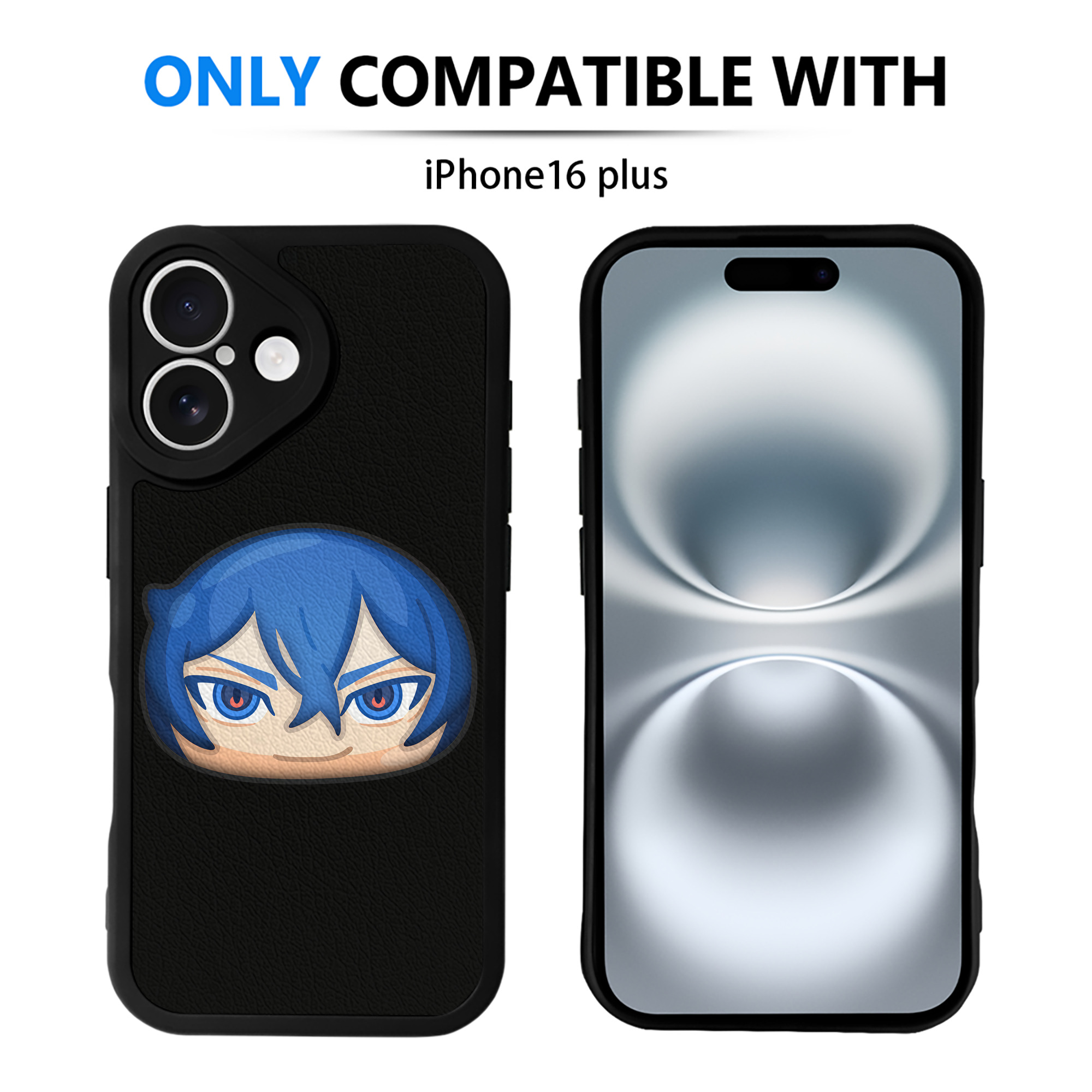 （画像用） 妖怪ウォッチ Yo-kai Watch 【iPhone 16シリーズ対応】シリコンスマホケース（レザー調） 材質：シリコン